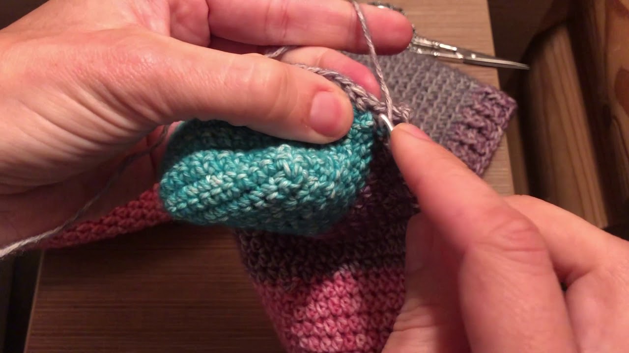 sokken haak uitdaging deel 4: Been haken, tutorial sokken haken