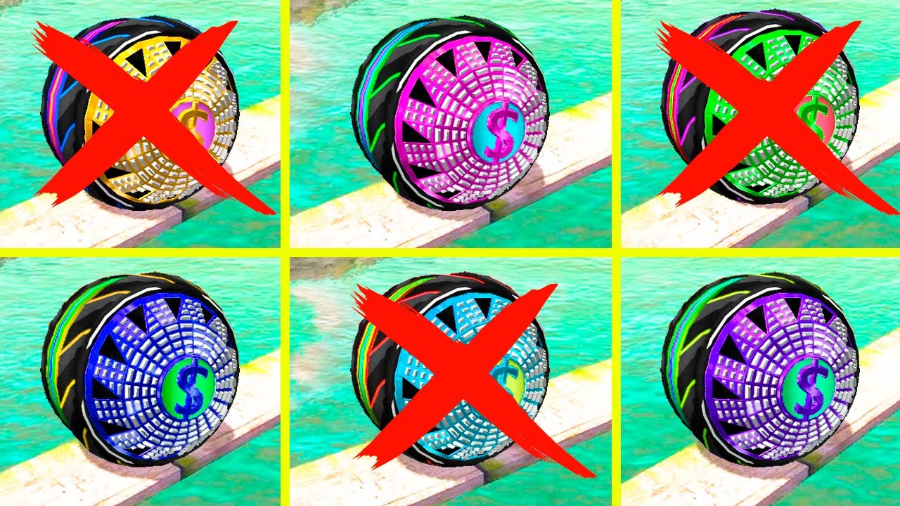 Going Balls - Which Color Ball Do You Think is Better? Race-547