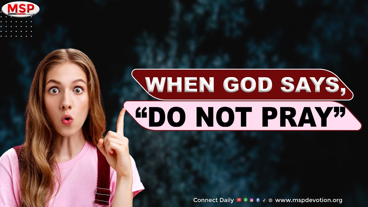 When God Says, 