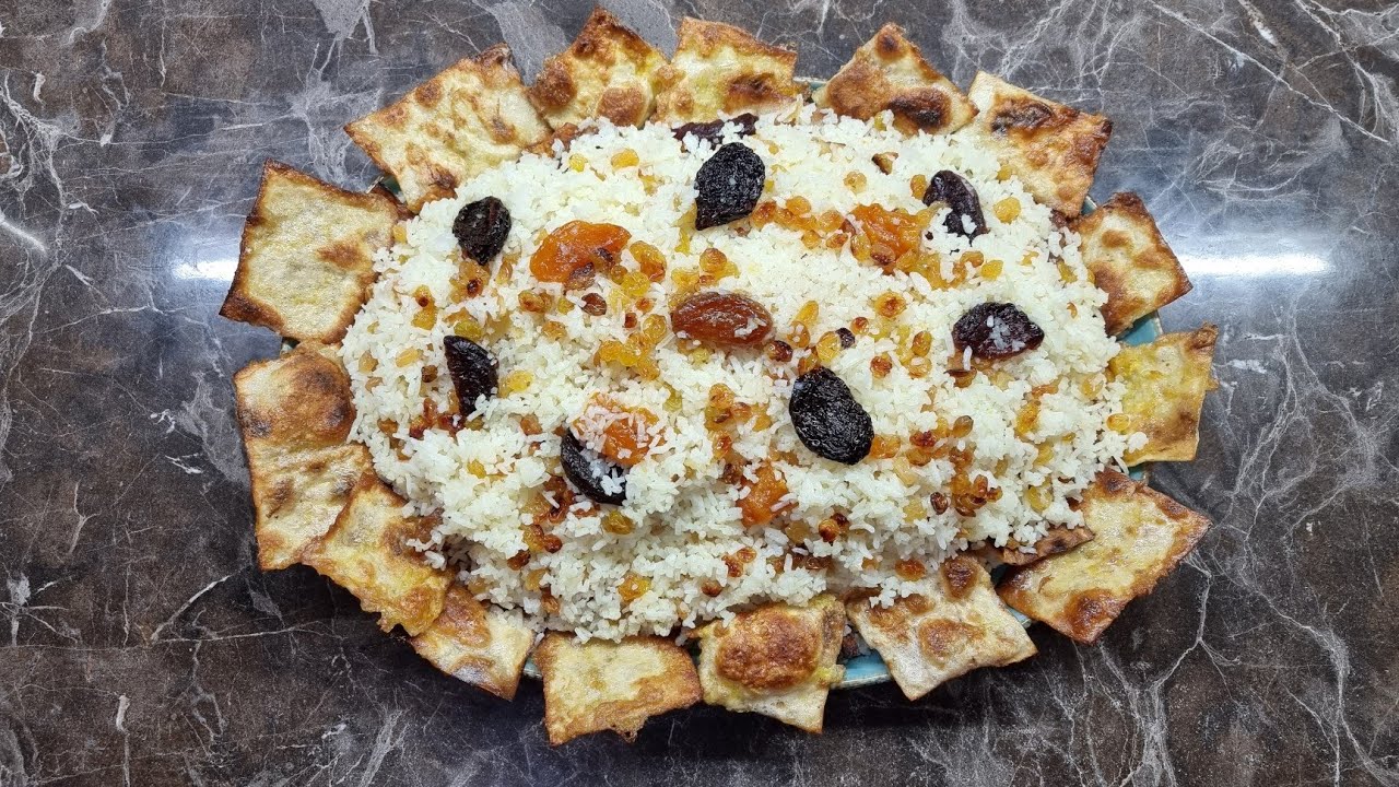 Բրնձով, չամիչով ու չրերով փլավ/զատիկի փլավ Плов с рисом,изюмом и сухофруктамы / Пасхальный плов