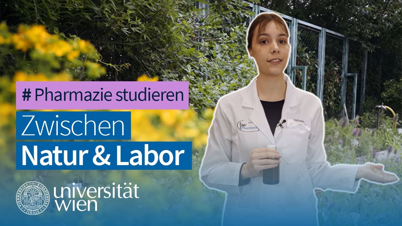 Pharmazie studieren & Wirkung im Detail verstehen 💊🌿| Universität Wien