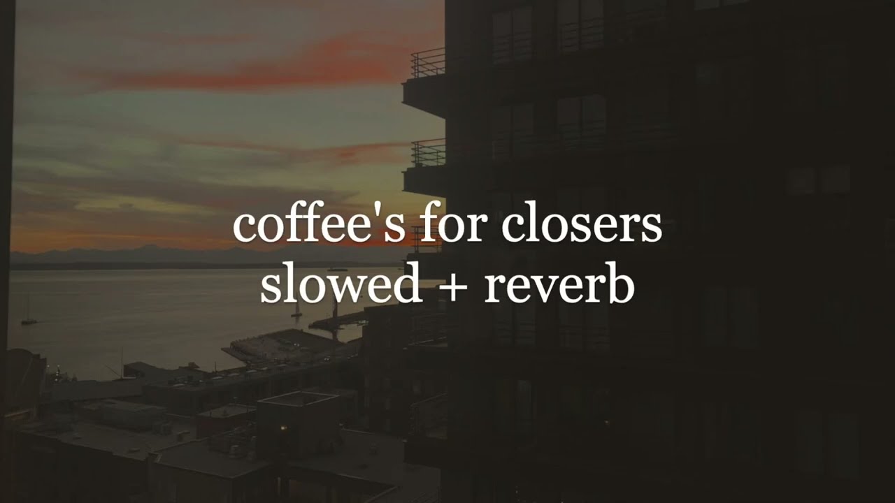 coffee's for closers SLOWED + REVERB by Fall Out Boy