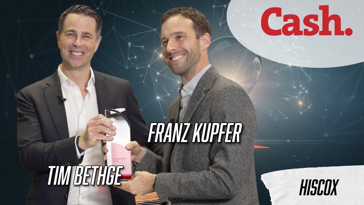 Cash. AWARD INNOVATION – Hiscox