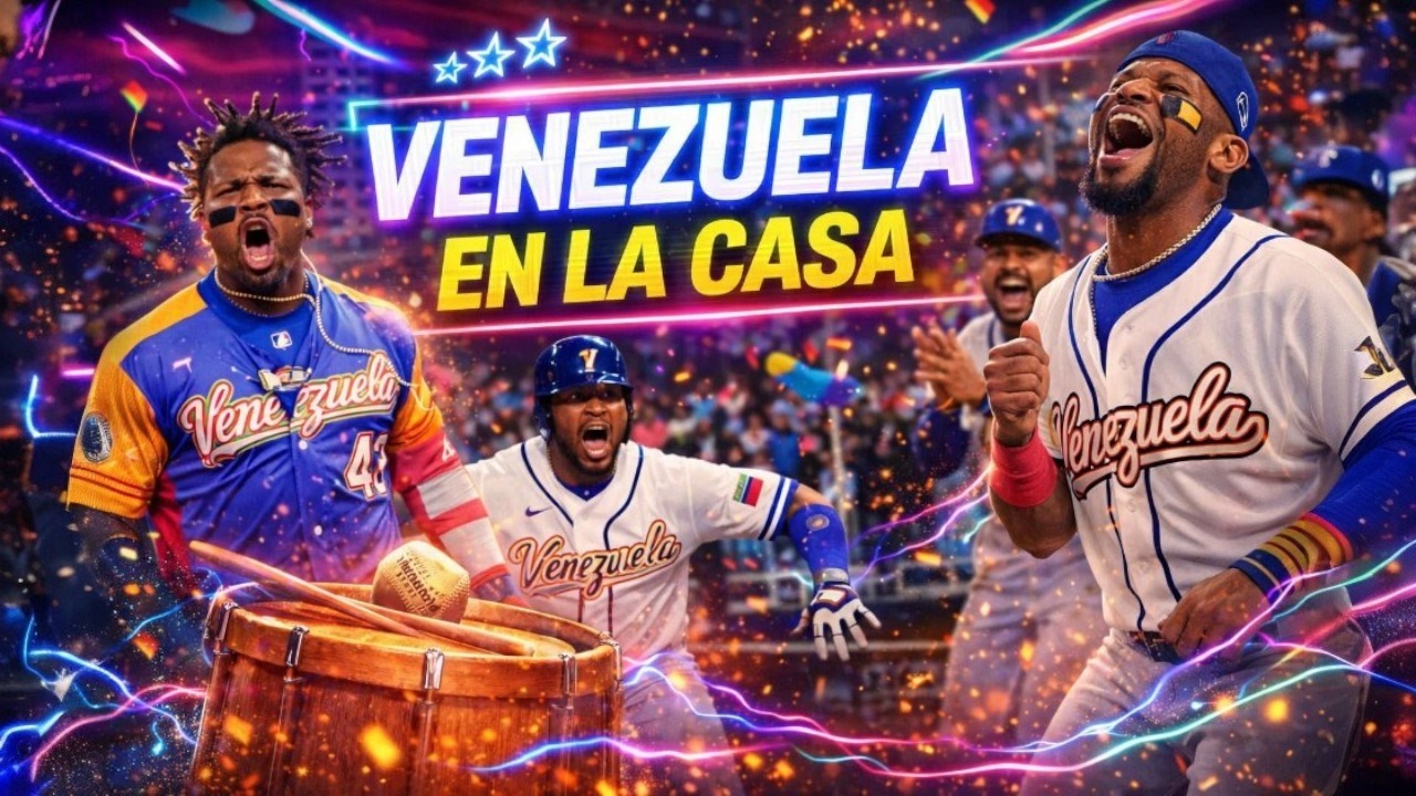 ¡AQUÍ ESTAMOS! 🇻🇪 El Himno de Venezuela en el Clásico Mundial de Béisbol