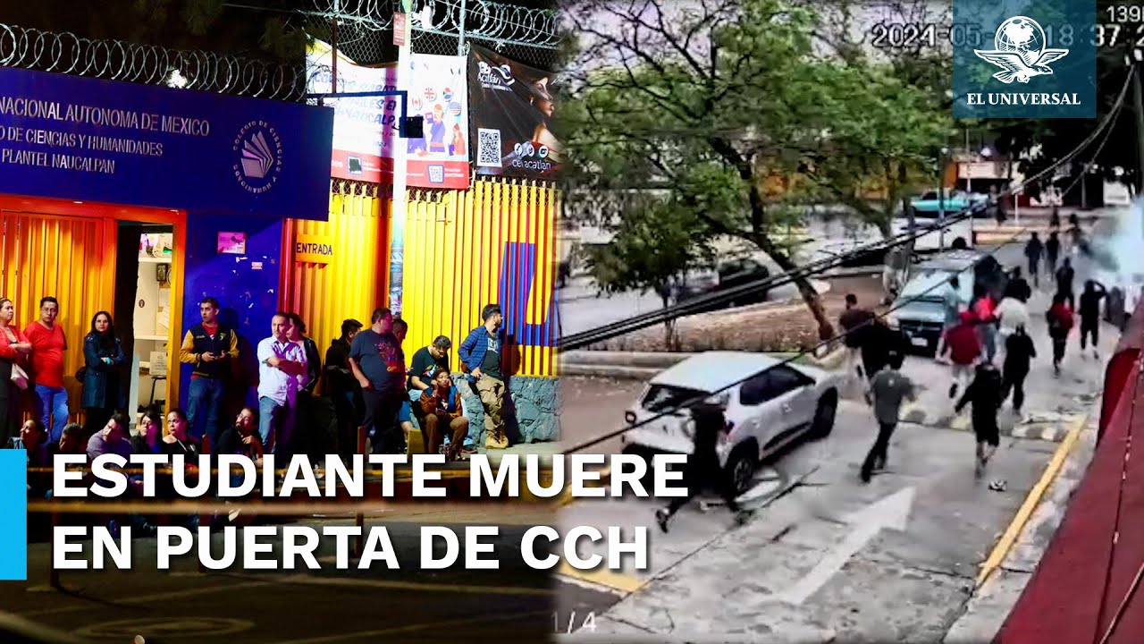Muere estudiante de la UNAM tras ataque de porros en CCH Naucalpan