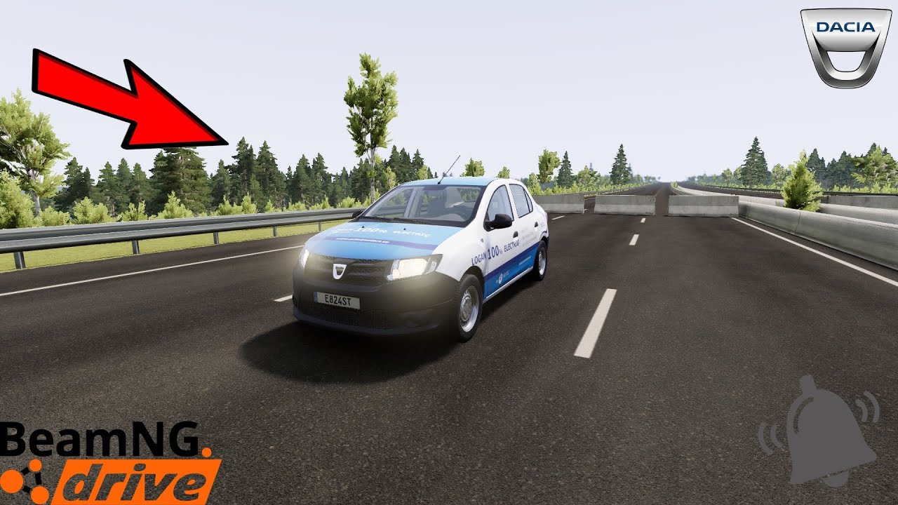 BeamNG Drive- Dacia Logan II Electric