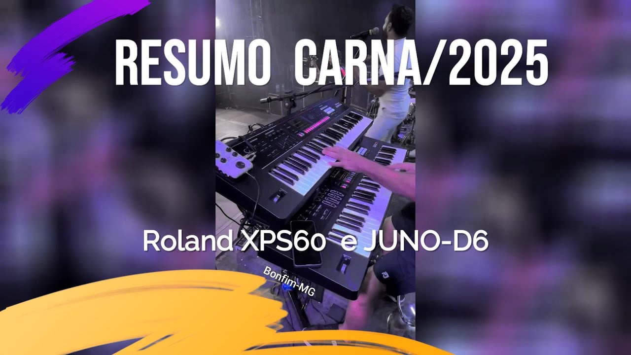 Resumo Carna2025  com XPS-60 e  JUNO-D6 ( @BandaBrilhantinaBH )