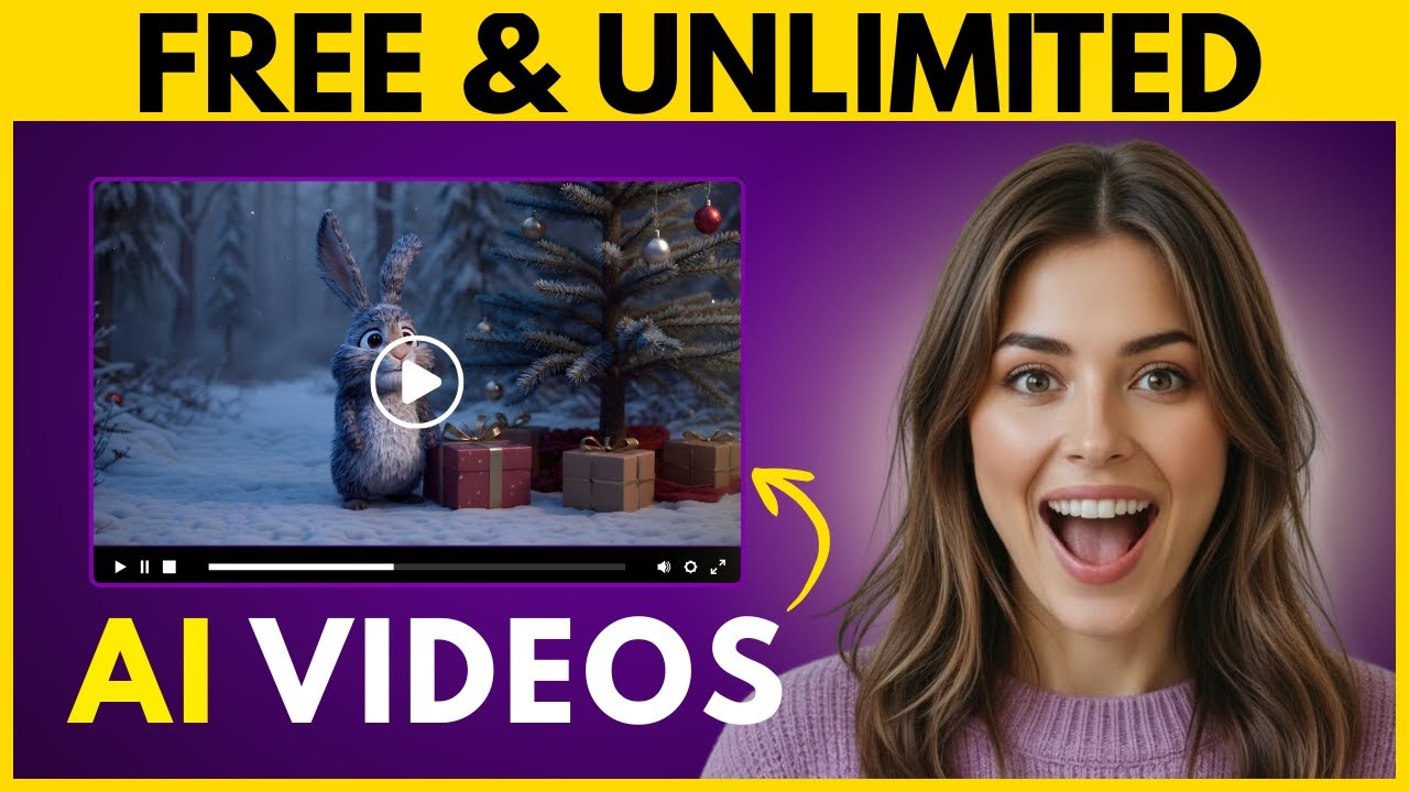 5 FREE & UNLIMITED AI Video Generators (No Clickbait)