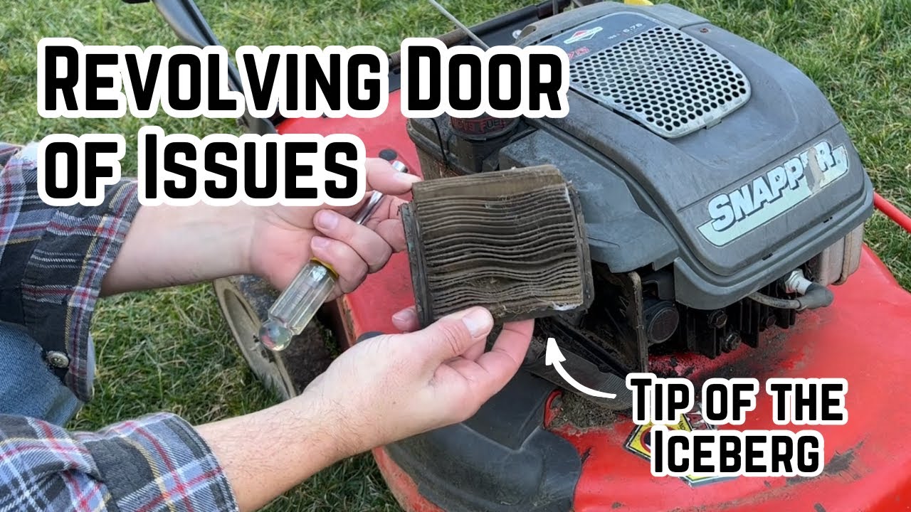 How Far Would You Go to Fix a $20 Mower? Fixing a Snapper SPV21675 - 190cc Briggs & Stratton