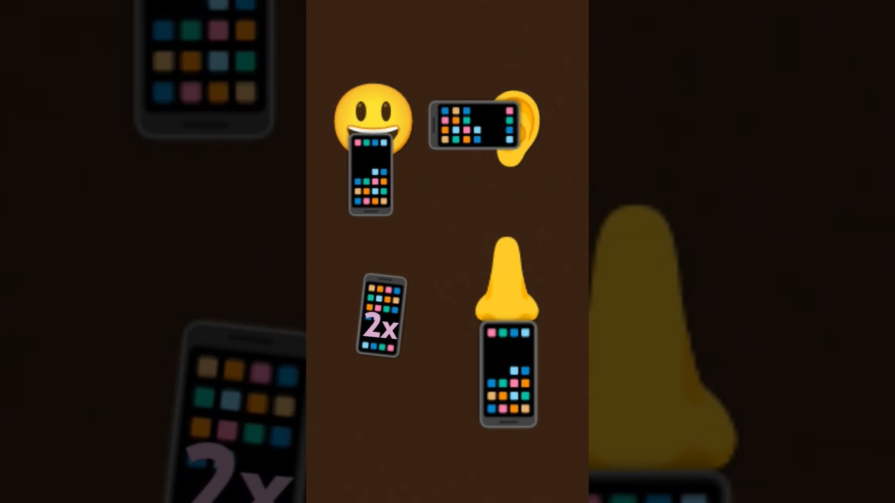 Put the sound 2x then put your mouth in your phone put the phone to the ear put the phone  in your n