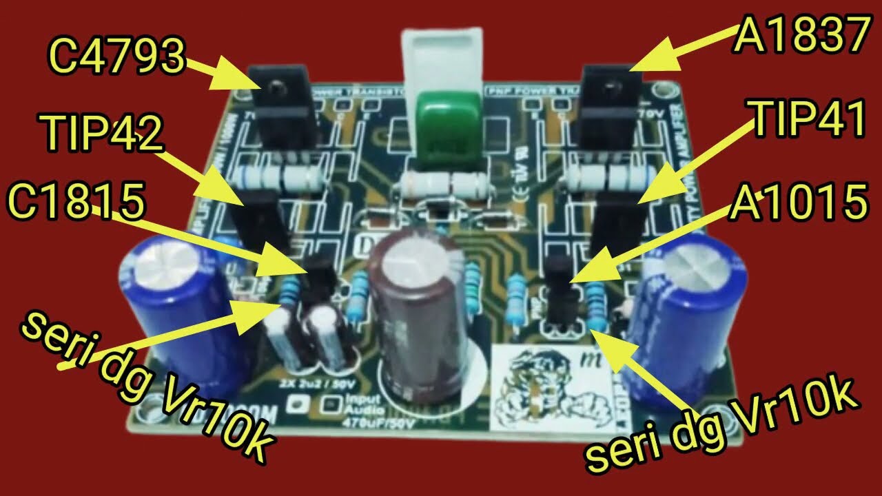 Modif driver DTK 1000watt biar mantap