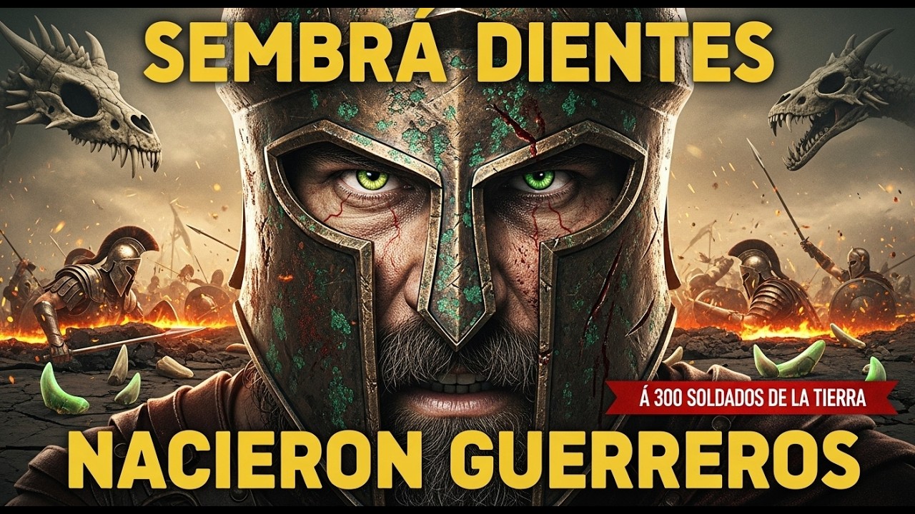 MATÓ al Dragón SAGRADO y lo Pagó por GENERACIONES | La Fundación de Tebas | Mitología Griega