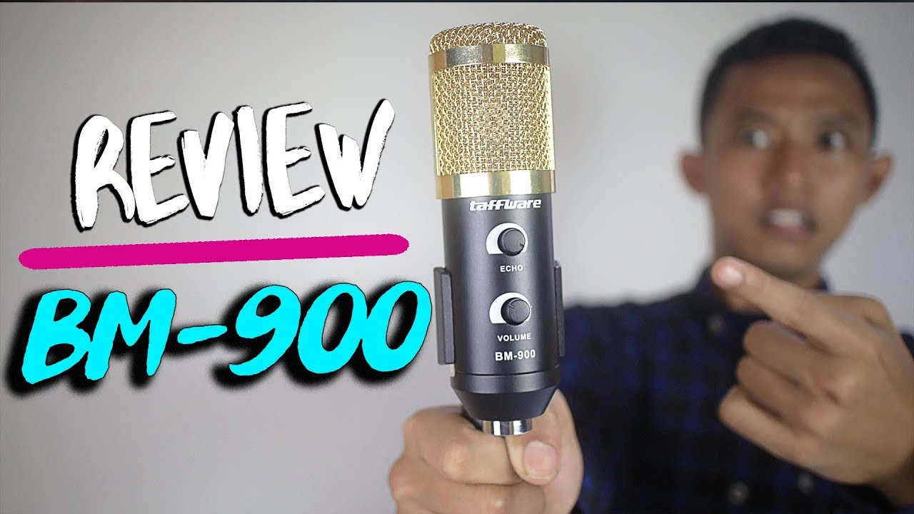 Tanpa Phantom Power /Audio Interface / Mixer !! Mic Condenser Terbaik ~ Review taffware BM-900 BM900