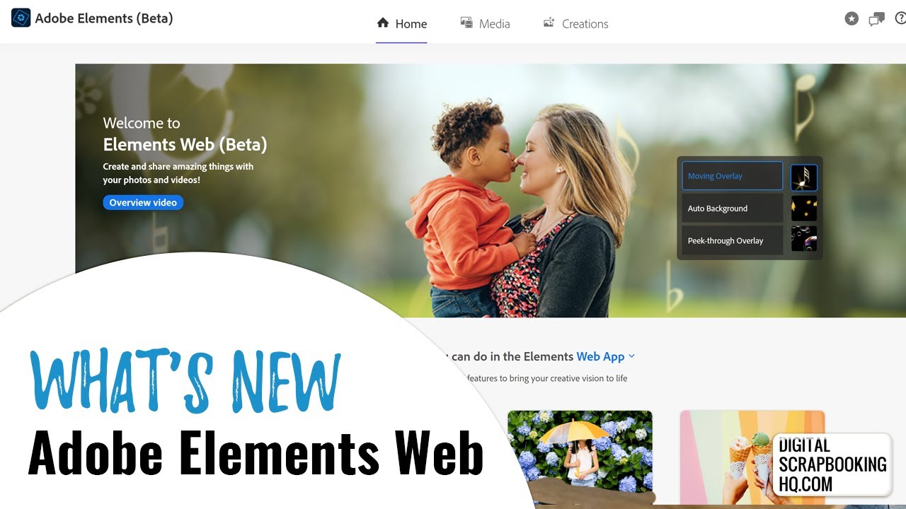 What's new in Photoshop Elements web