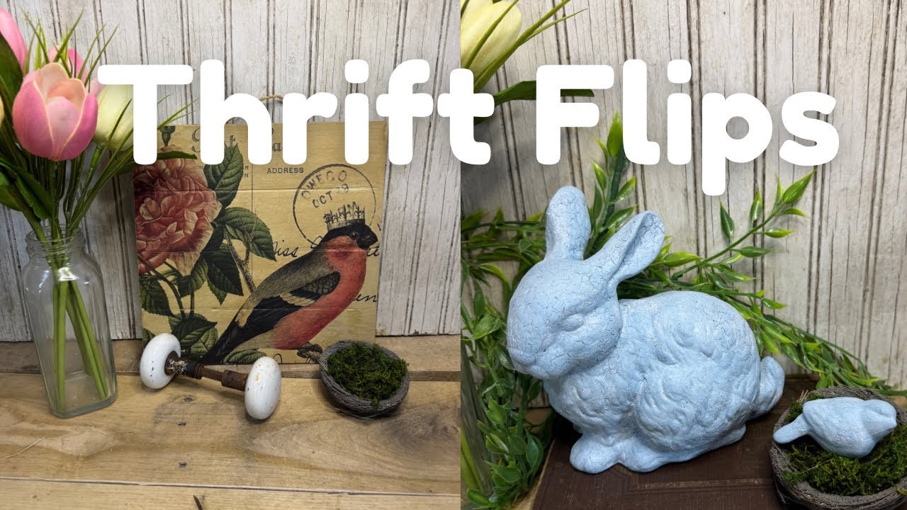 I’m bringing new life to thrifted finds