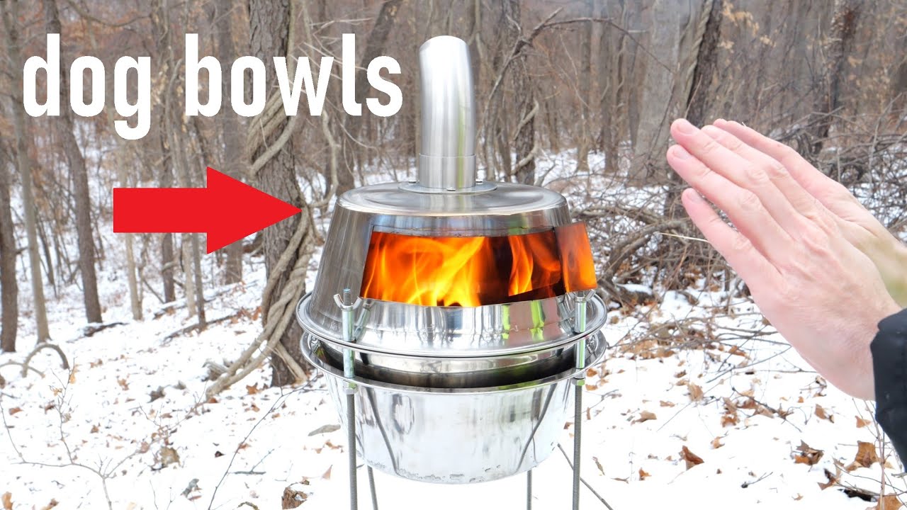 Building a Simple Wood Stove - Start to Finish