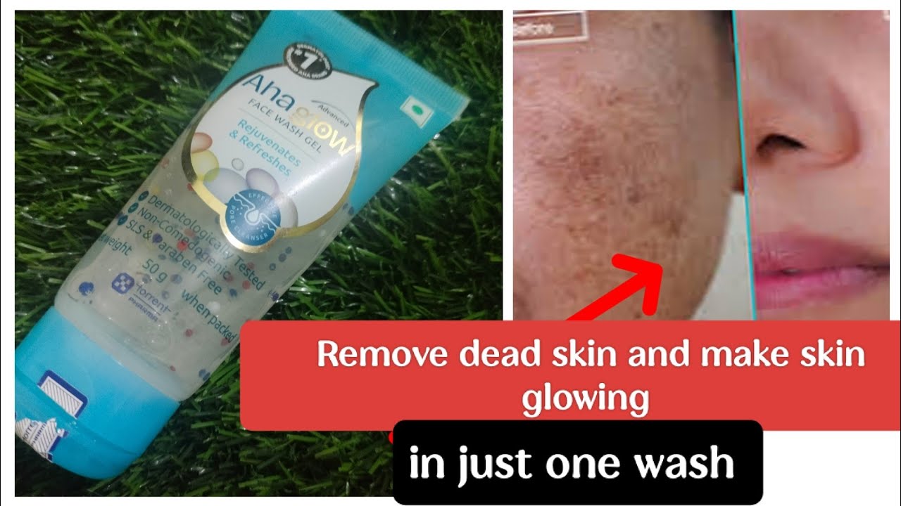 aha glow advanced face wash gel review in Tamil #facewashforpimples