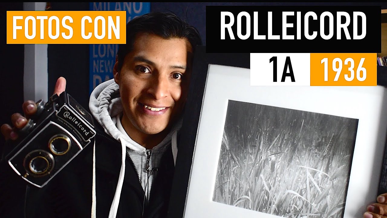 Fotos con Camara ANTIGUA de 90 años ROLLEICORD 1a | FOTOGRAFIANDO