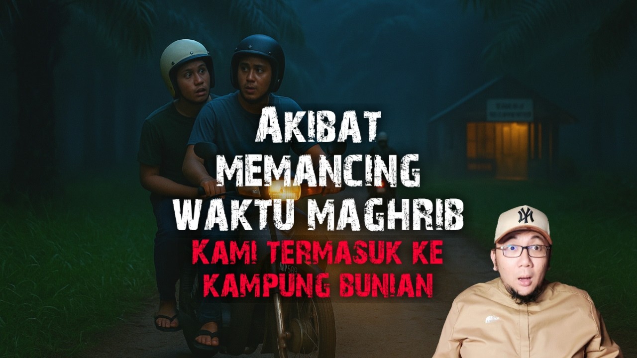 SERAM RUMAH SEWA - JUBAH HITAM BELAKANG SURAU - DI KALA MAGRIB - TASIK DI SABAH 