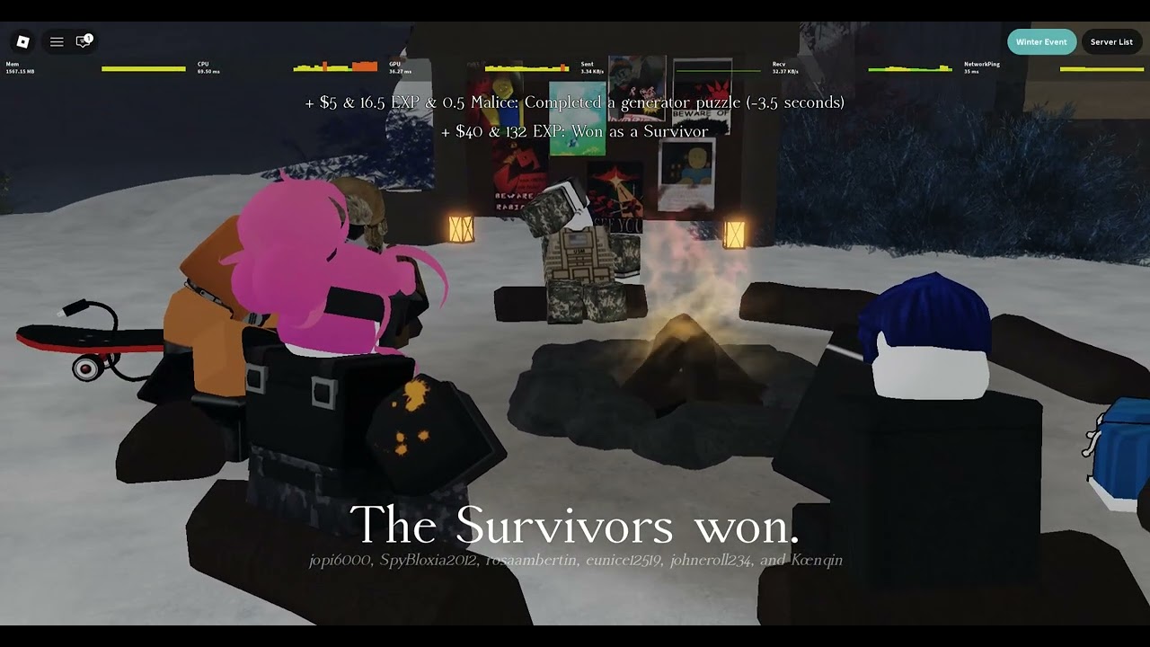 I almost wiped out the sever, forsaken