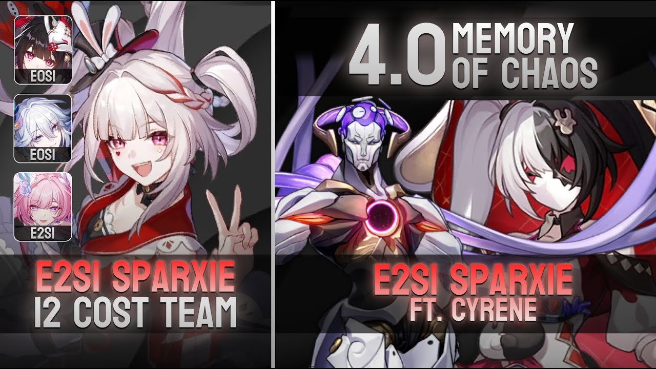 E2S1 Sparxie x E2S1 Cyrene VS 4.0 MoC | HSR 4.0V2 | Builds in the end!