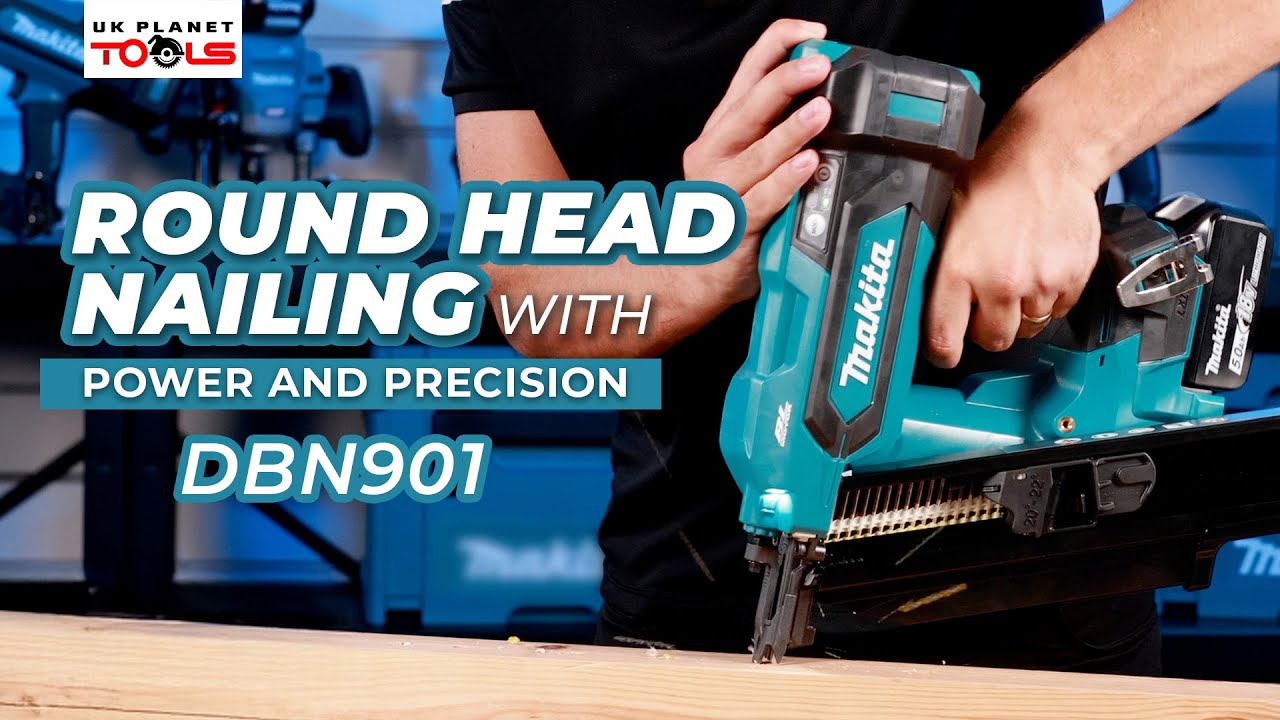 Обзор каркасного гвоздезабивателя Makita DBN901 — аккумуляторное питание LXT 18 В