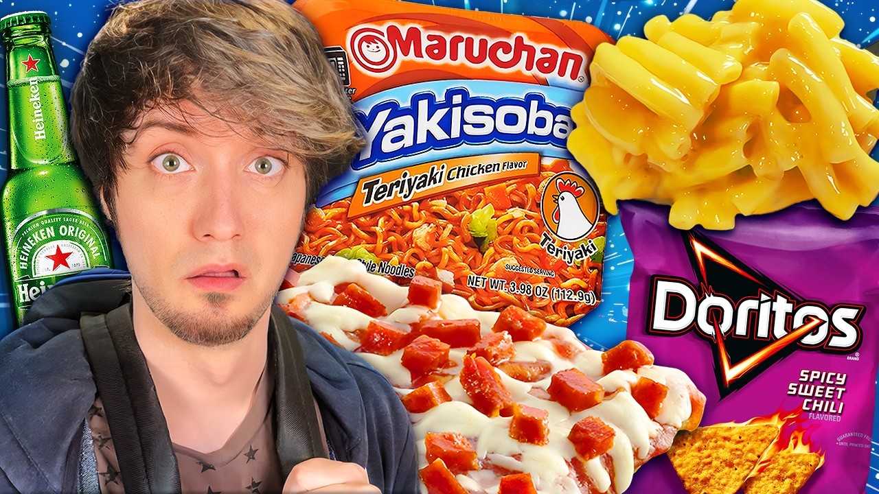 I ate like a college student every day for 1 week