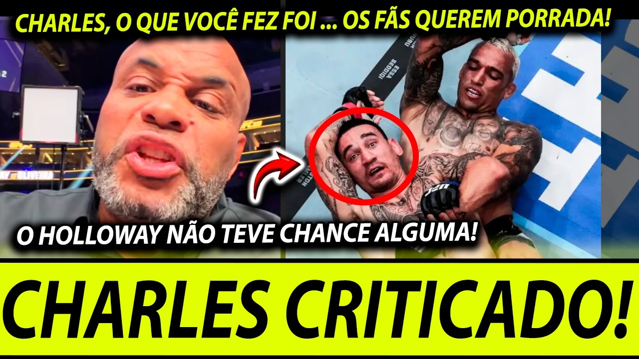 CHARLES É CRITICAD0!🚨CORMIER REAGE A LUTA DE CHARLES OLIVEIRA VS MAX HOLLOWAY NO UFC 326