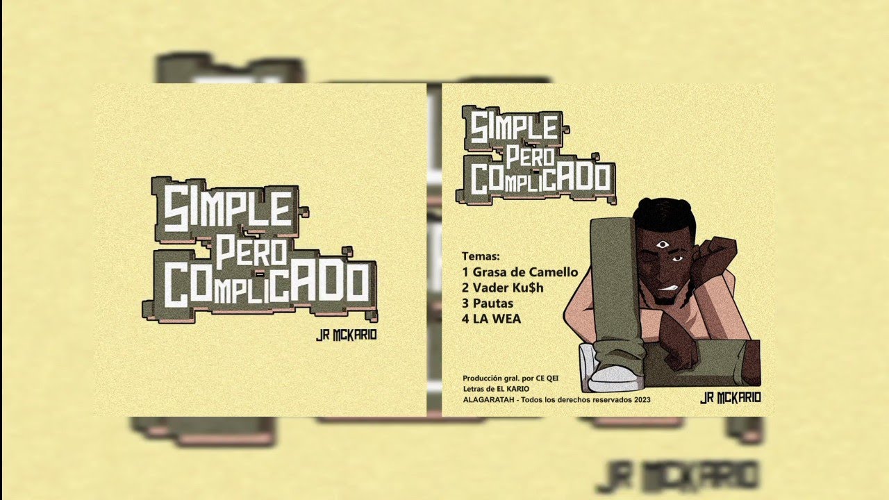 JR MCKARIO | SIMPLE PERO COMPLICADO | Prod. por 