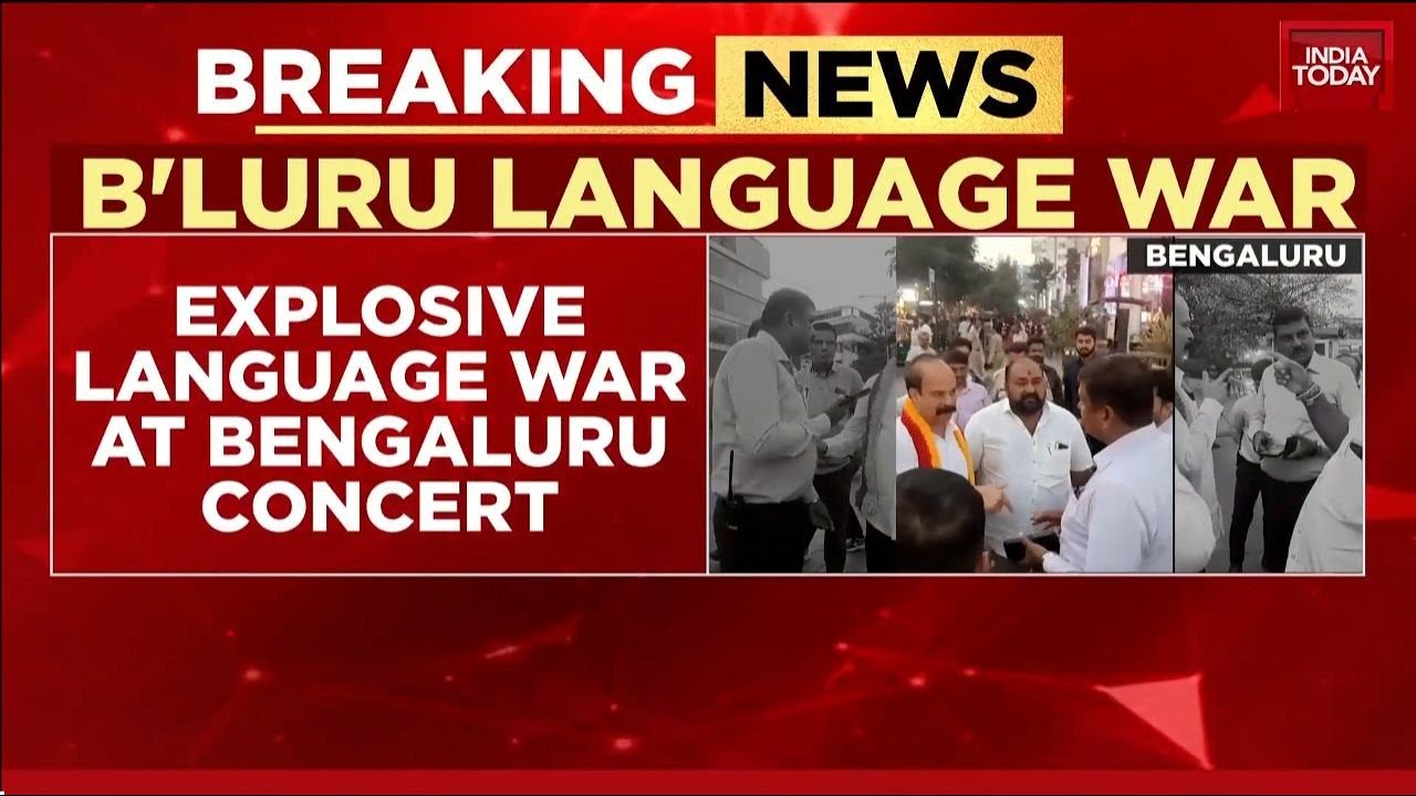 Bengaluru Concert Faces Protest Over Alleged Exclusion Of Kannada Songs At Forum Mall | India Today