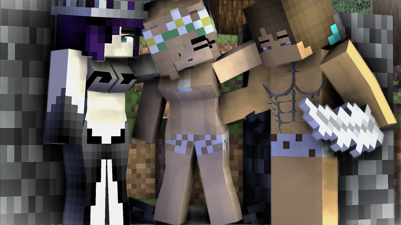 Diamond man is evil man 3 ?- Minecraft Animation Diamond man.