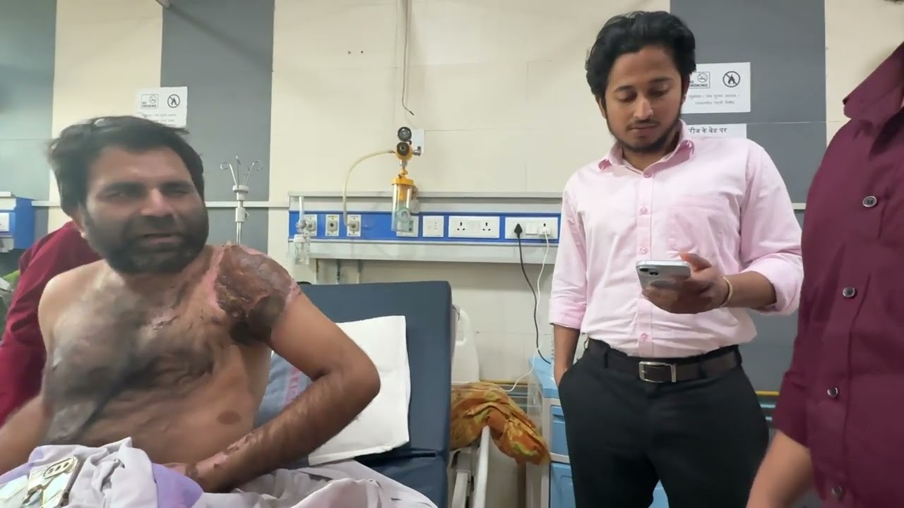 अनूप को देखने दूसरी बार जा रहे अस्पताल हम सब 🙏🙏🙏