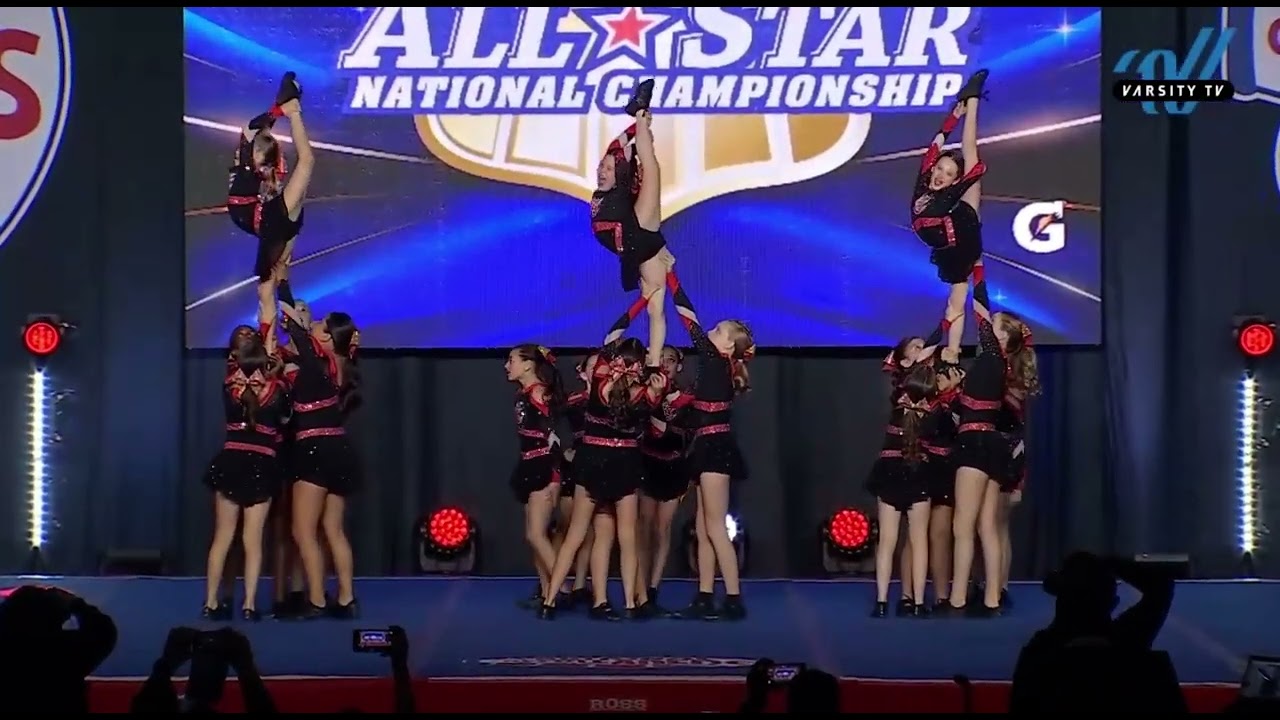 Caliber Cheer Starz MIDNIGHTS NCA WINNING ROUTINE! Prep 2.2. Junior 2024