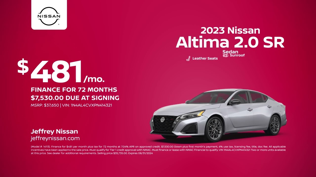 Nissan Altima 08/03/2024 4137400