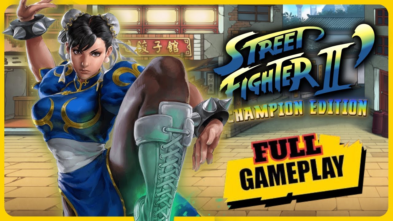 Street Fighter II Champion Edition – Chun Li Full Arcade Longplay No Commentary