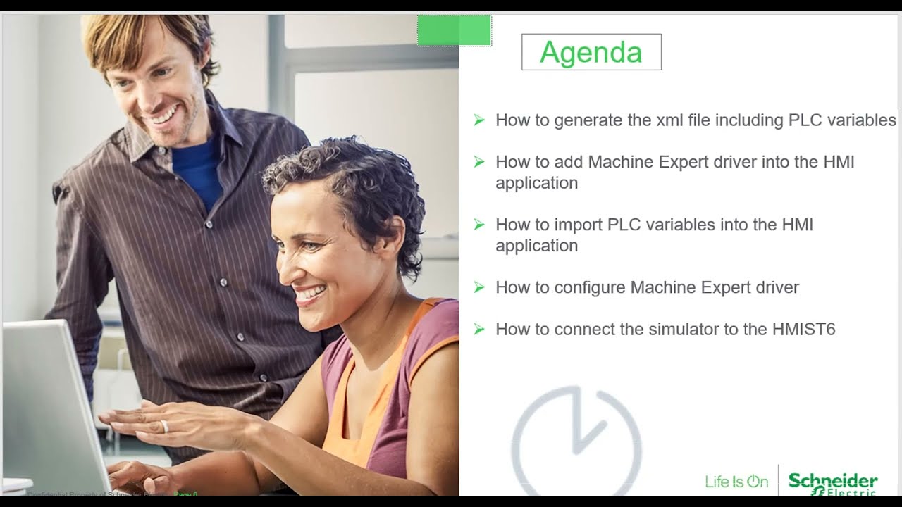 How to connect EcoStruxure Machine Expert simulator to HMIST6?