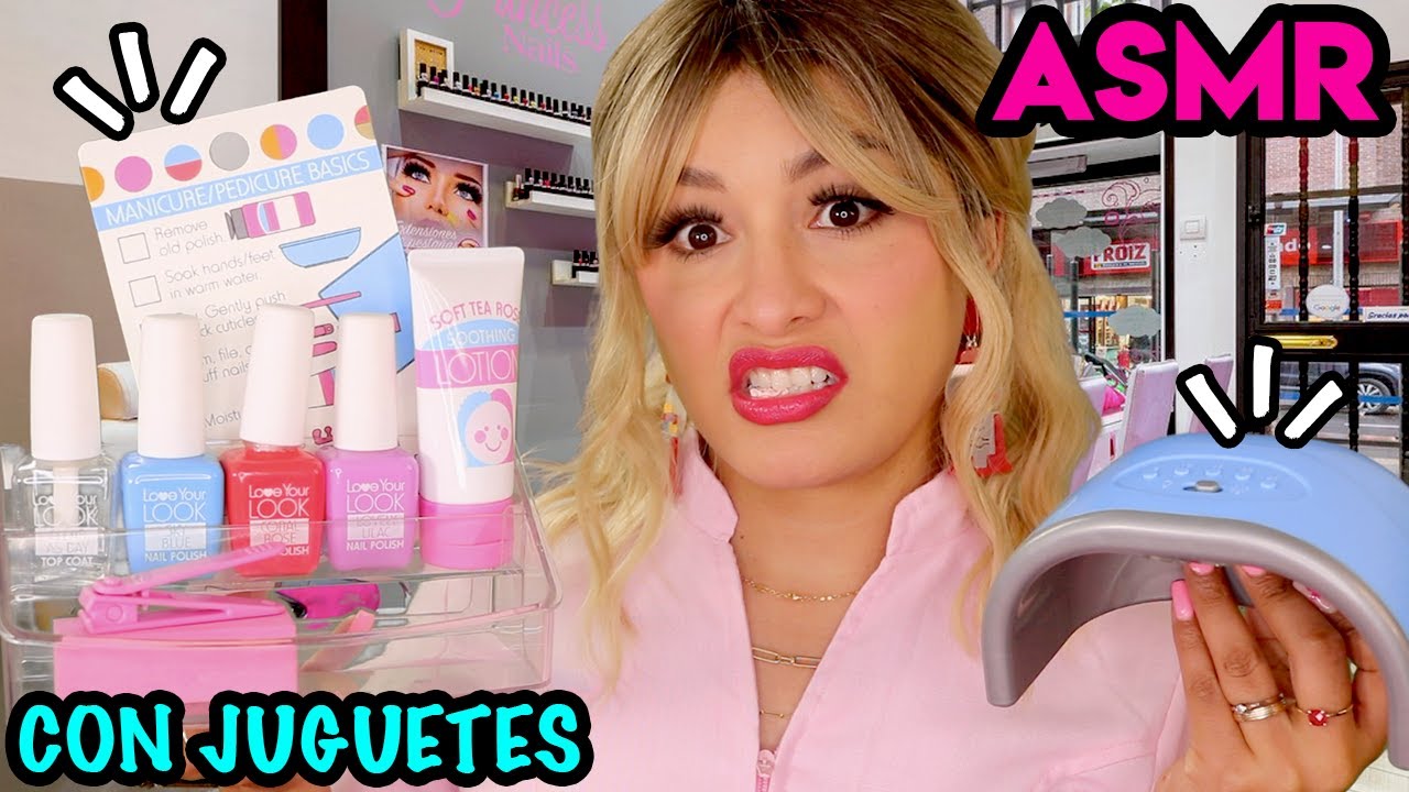 💅 MANICURISTA 😂 ANTIPÁTICA hace tus UÑAS 😱 I Ges ASMR