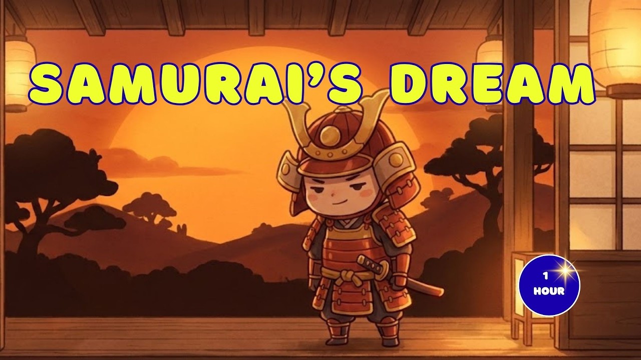 Little Samurai’s Lullaby ⚔️🌙 Japanese Bedtime Story & Sleep Music (1 Hour)