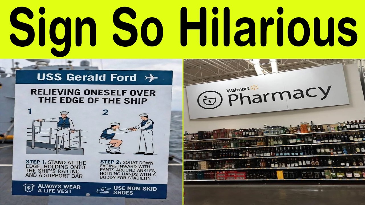 Signs So Hilarious You’ll Wonder If They’re Real – Pure Comedy Gold! || Happy Panda