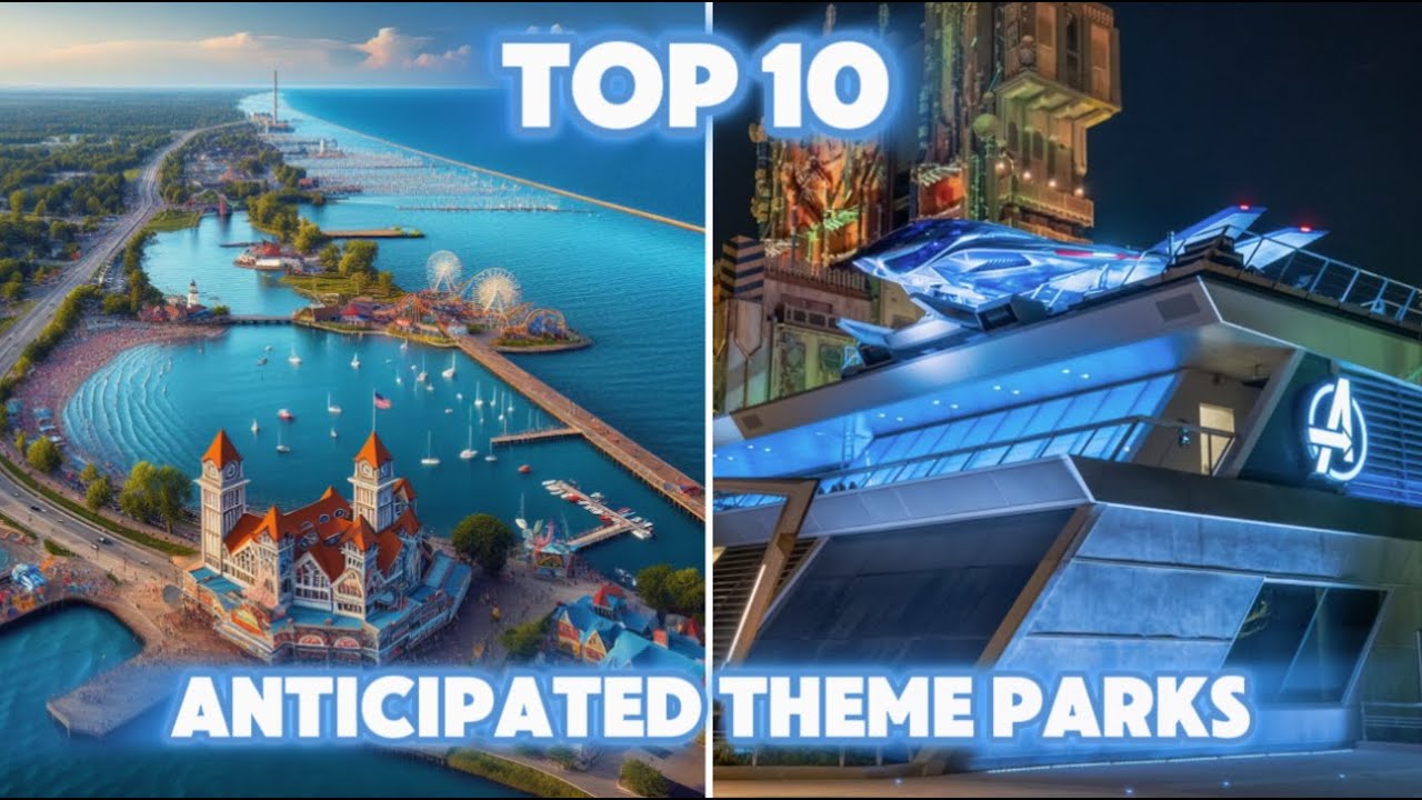 Top 10 Most Anticipated Theme Parks to Visit in the U.S! NOT What You'd Think!