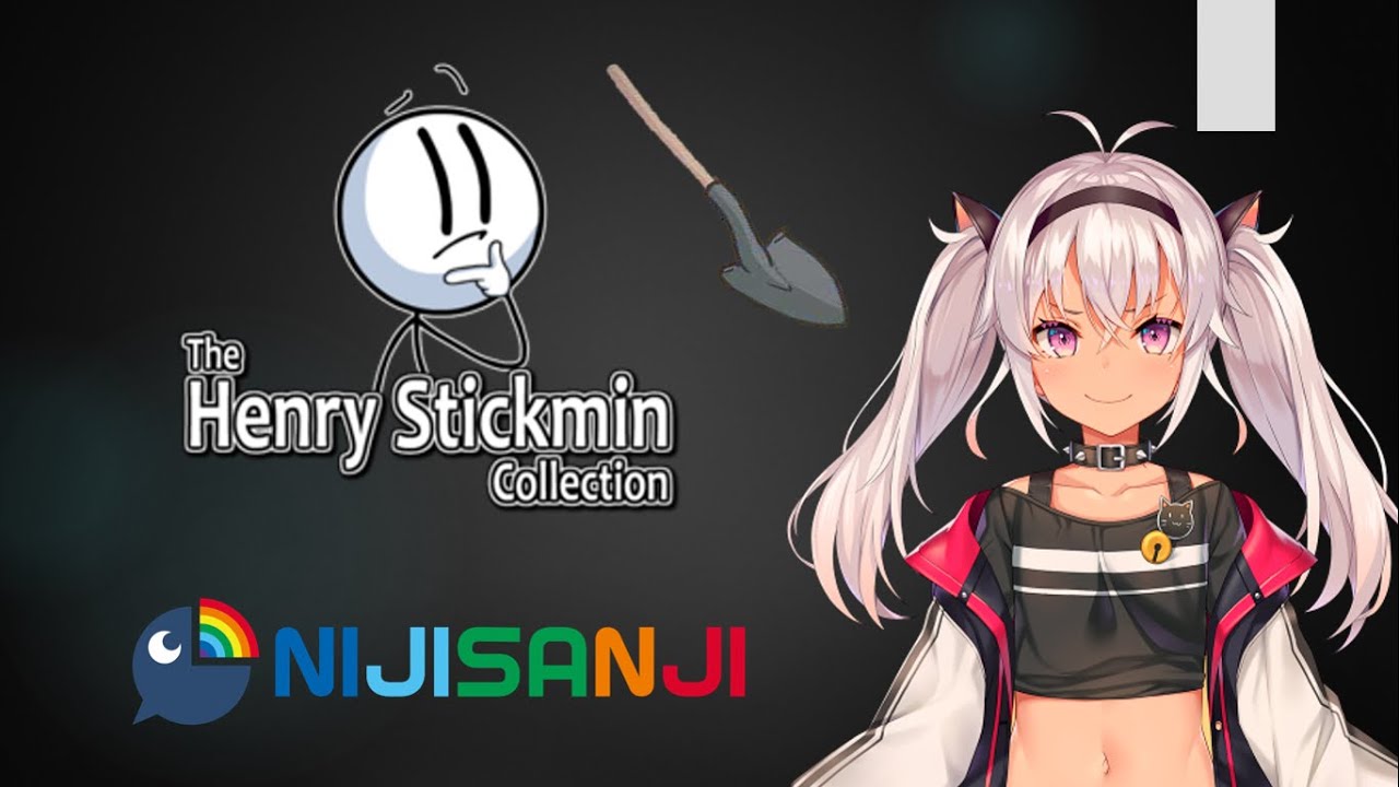 matsukai mao play the henry stickmin collection moments [nijisanji] (no engsub)