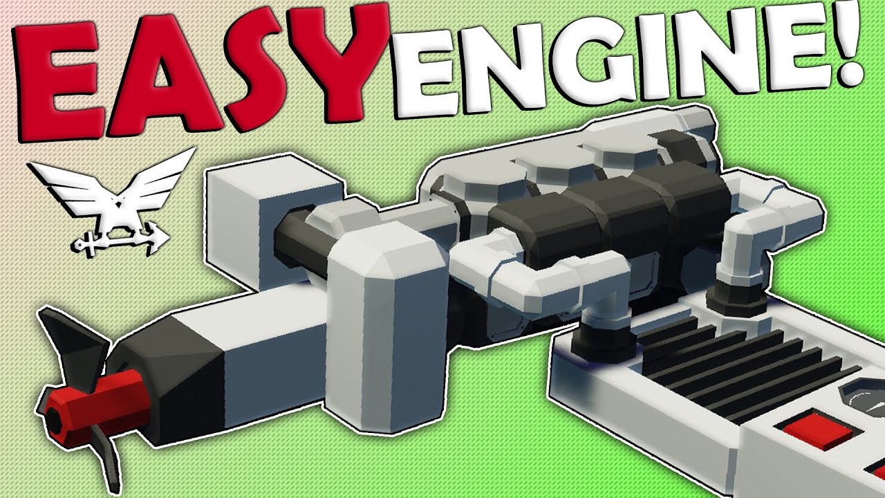 Super Easy Modular Engine TUTORIAL  -  Stormworks Build and Rescue 1.0