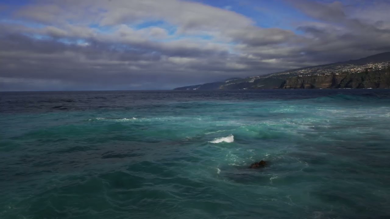 Ocean View | 4K Static Video & Piano Relaxing Music | 30 Minutes Digital Wallpaper