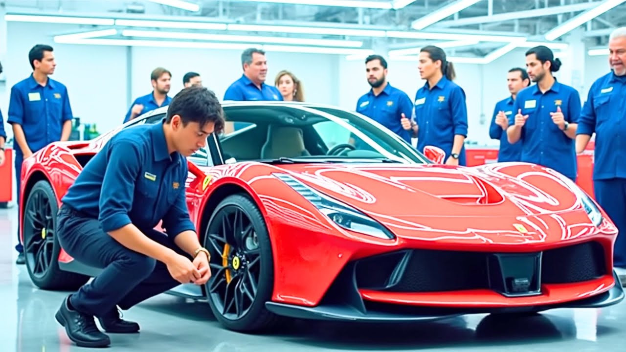 DONDE 16 ESPECIALISTAS ITALIANOS FALLARON, MECÁNICO DE BARRIO ARREGLÓ EL FERRARI F8 TRIBUTO