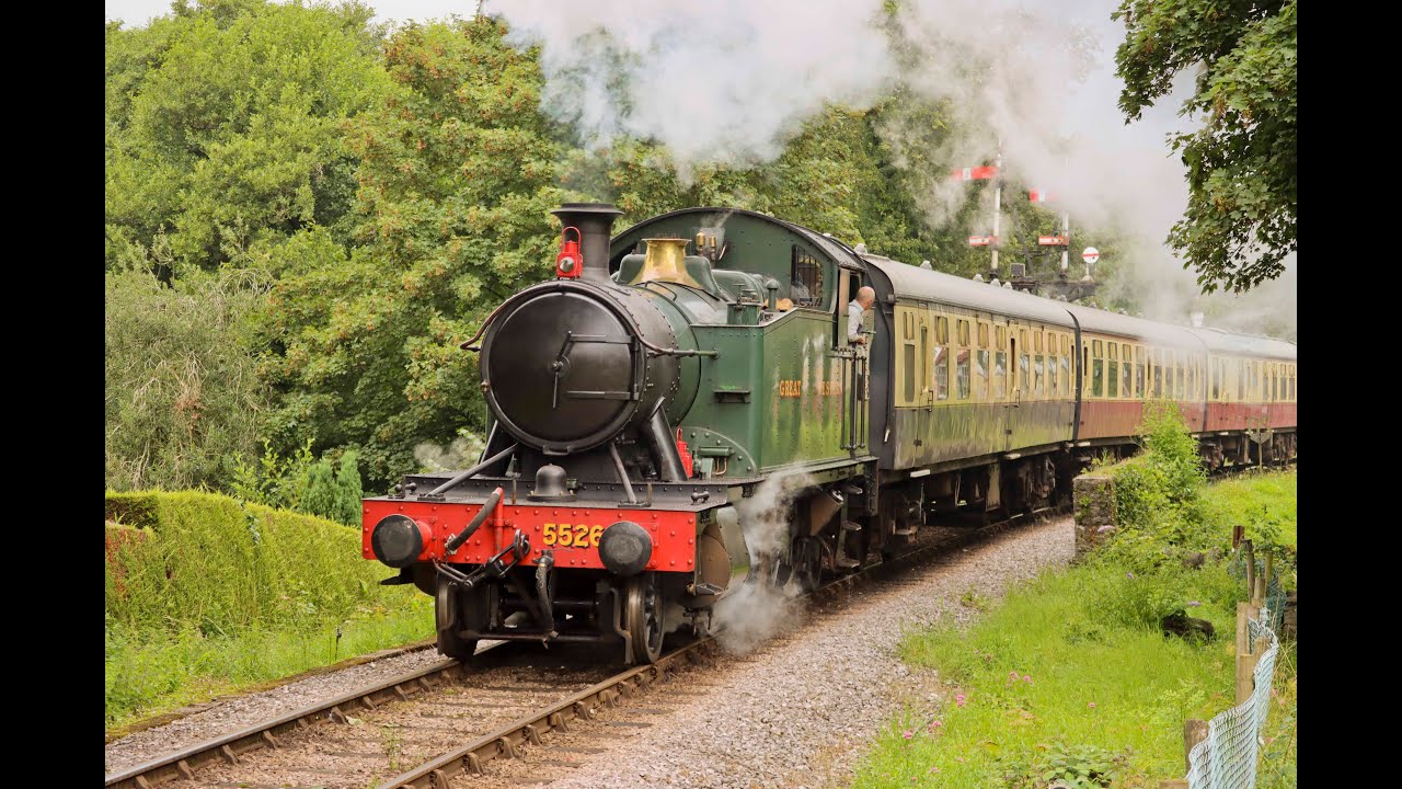 South Devon Railway | A British Summers Afternoon with 5526 & 1369 - Tuesday 8th August 2023