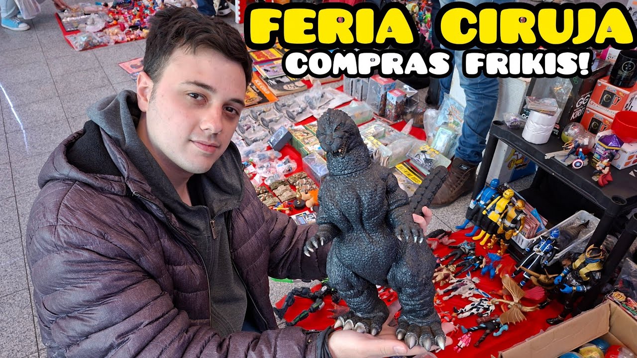 FERIA CIRUJA HACIENDO COMPRAS FRIKIS!!