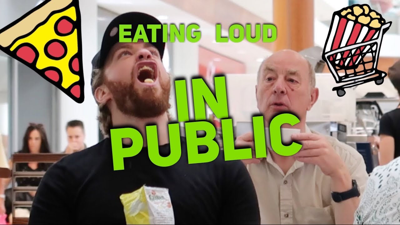 EATING LOUD IN PUBLIC PRANK | Anto Sharp