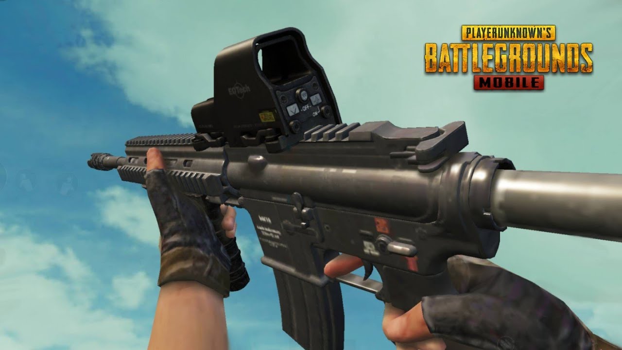 PUBG Mobile: All weapon showcase + DLC [ 2020 ]