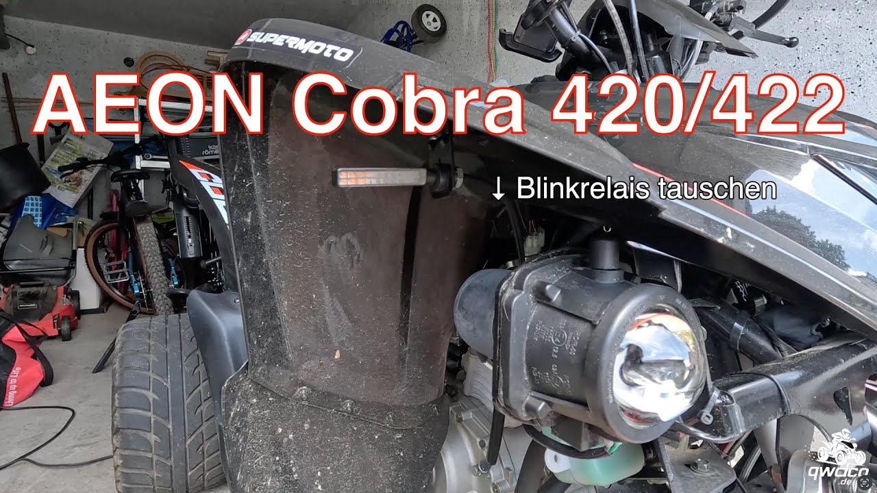 AEON Cobra 420/422 - Tausch Blinkrelais DIY
