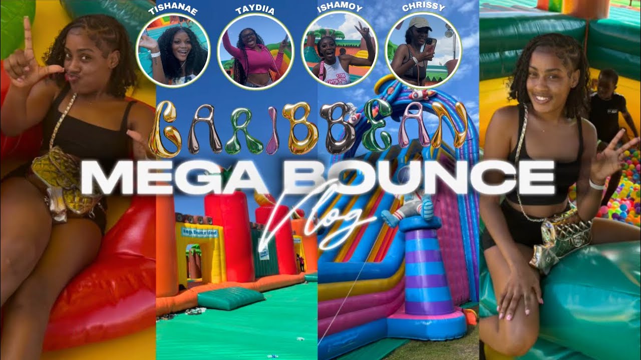 Caribbean Mega Bounce At Ocho Rios Jamaica 🇯🇲